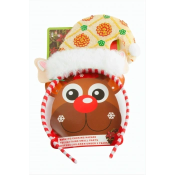 Noel Baba Şapkası Yılbaşı Taç