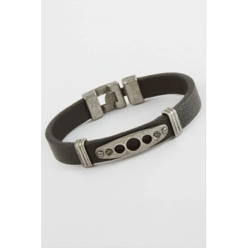 Noktalı Kaliteli Suni Deri Bileklik