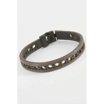 Noktalı Kaliteli Suni Deri Bileklik