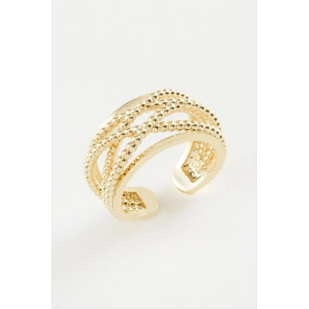 Noktalı Metal Yüzük