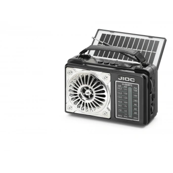 Nostaljik Kamp Ve Outdoor Solar Şarjli Tws Taşinabi̇li̇r Hoparlör H664BTS