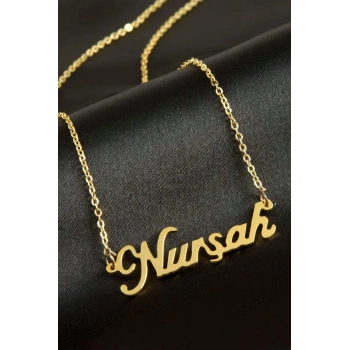 Nurşah İsimli Kolye (Kişiye Özel)