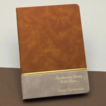 Öğretmenler Günü Hediyesi Defter Taba