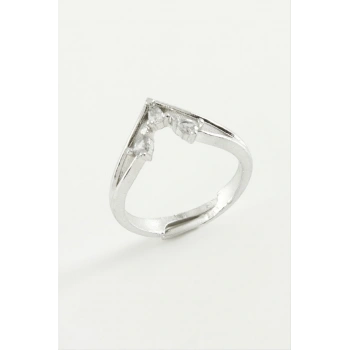 Ok Zirkon Taşlı Yüzük