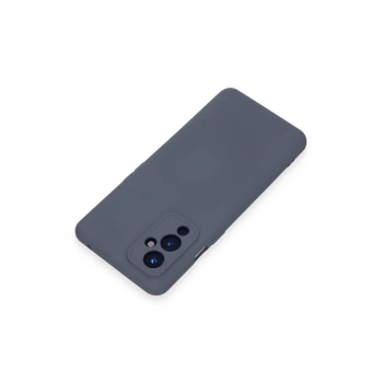 One Plus 9 Kılıf Nano içi Kadife Silikon - Gri