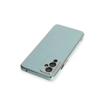One Plus 9 Kılıf Volet Silikon - Açık Yeşil