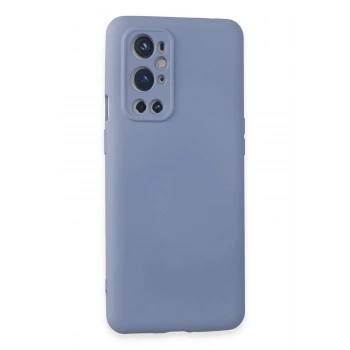 One Plus 9 Pro Kılıf Nano içi Kadife Silikon - Mor