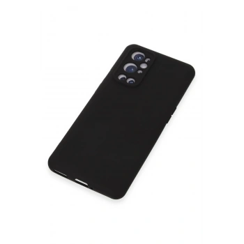 One Plus 9 Pro Kılıf Nano içi Kadife Silikon - Siyah