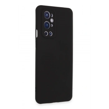 One Plus 9 Pro Kılıf Nano içi Kadife Silikon - Siyah