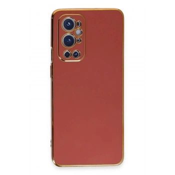 One Plus 9 Pro Kılıf Volet Silikon - Kırmızı