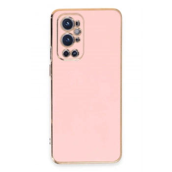 One Plus 9 Pro Kılıf Volet Silikon - Pembe
