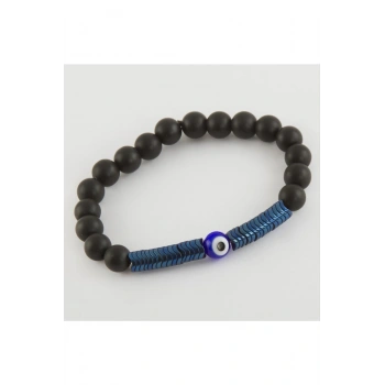 Onix-Hematit Doğaltaş Bileklik