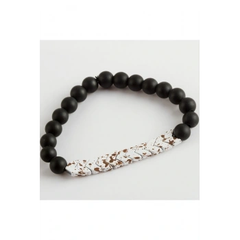 Onix Hematit Doğaltaş Bileklik