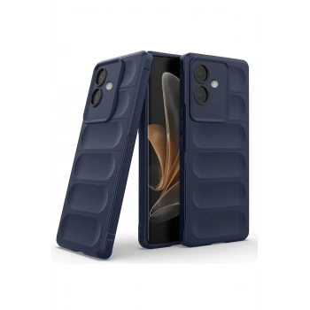 Oppo A3 Kılıf Optimum Silikon - Lacivert