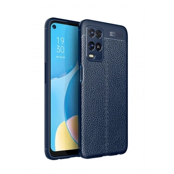 Oppo A54 4G Kılıf Auto Focus Kapak - Lacivert