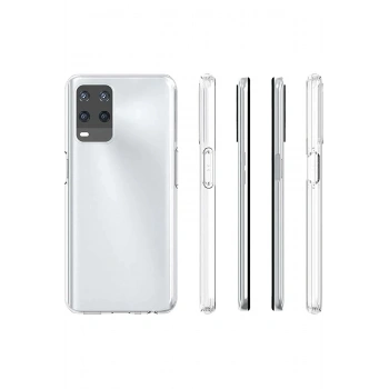 Oppo A54 4G Kılıf Lüx Şeffaf Silikon