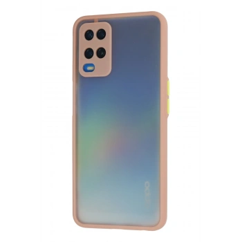 Oppo A54 4G Kılıf Montreal Silikon Kapak - Pembe