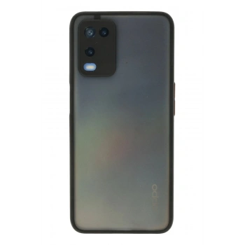 Oppo A54 4G Kılıf Montreal Silikon Kapak - Siyah