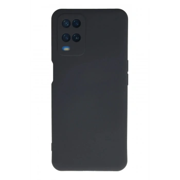 Oppo A54 4G Kılıf Nano içi Kadife Silikon - Lacivert