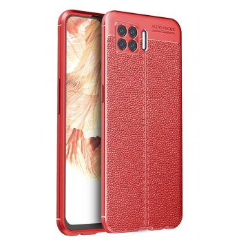 Oppo A73 Kılıf Auto Focus Kapak - Kırmızı