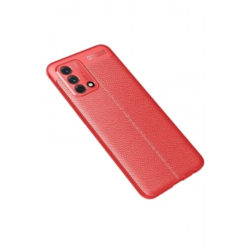 Oppo A74 4G Kılıf Auto Focus Kapak - Kırmızı