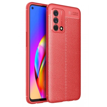 Oppo A74 4G Kılıf Auto Focus Kapak - Kırmızı