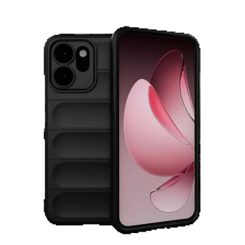 Oppo Reno 14 Optimum Silikon - Siyah