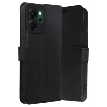 Oppo Reno 14F Trend S Plus Kapaklı Kılıf - Siyah