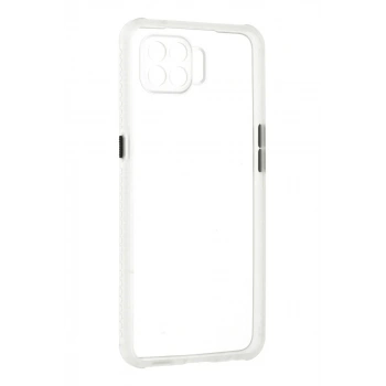 Oppo Reno 4 Lite Kılıf Miami Şeffaf Silikon - Şeffaf