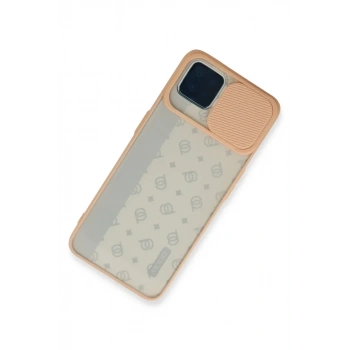 Oppo Reno 4 Lite Kılıf Palm Buzlu Kamera Sürgülü Silikon - Pembe