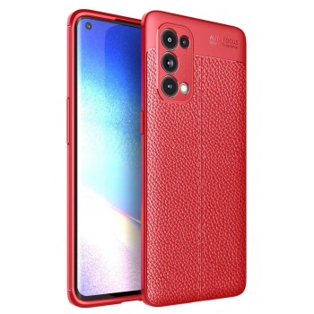 Oppo Reno 5 Pro Kılıf Auto Focus Kapak - Kırmızı