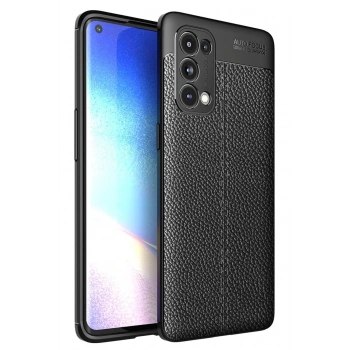 Oppo Reno 5 Pro Kılıf Auto Focus Kapak - Siyah