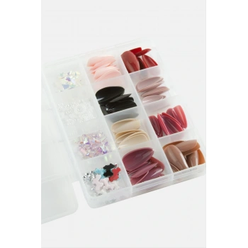 Orange 96 Adet Takma Tırnak Süsü