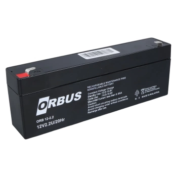 ORBUS 12 VOLT - 2.2 AMPER YATIK UZUN AKÜ (176 X 61 X 33 MM) (4887)