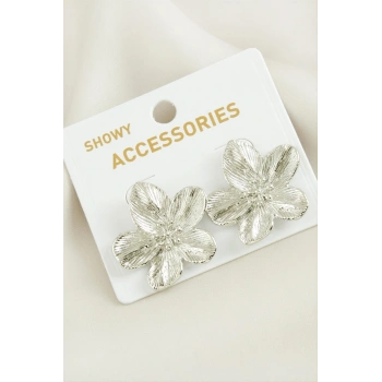 Orkide Trend Metal Küpe