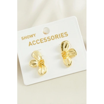 Orkide Trend Metal Küpe