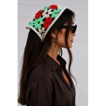 Örme Bohem Bandana