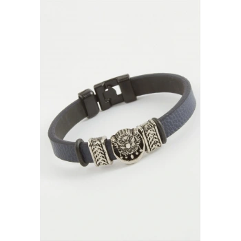 Osmanlı Bayrağı Kaliteli Suni Deri Bileklik