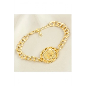 Osmanlı Tuğralı Taşlı Bileklik