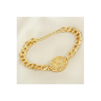 Osmanlı Tuğralı Taşlı Bileklik