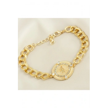 Osmanlı Tuğralı Taşlı Bileklik