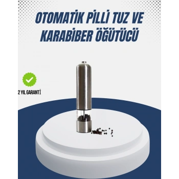 Otomatik Baharat Değirmeni Paslanmaz Gövde Ergonomik Tasarım