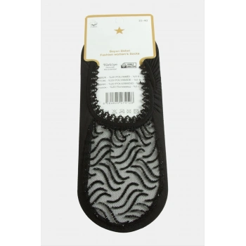 Oval Dantel Babet Çorap