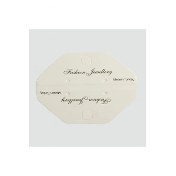 Oval Kolye Kartı Küçük