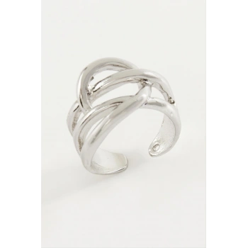 Oval Metal Yüzük