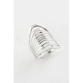 Oval Metal Yüzük