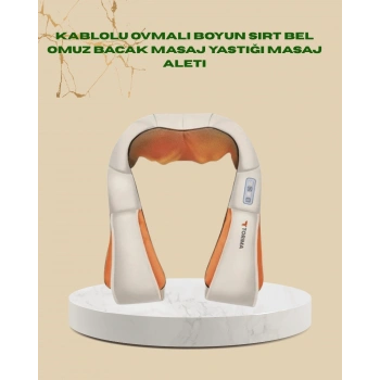 Ovmalı Isıtmalı Masaj Aleti – Boyun, Sırt, Bel, Omuz Ve Bacak İçin