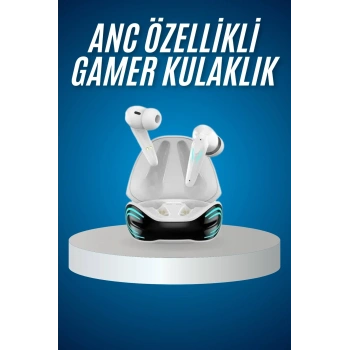 Oyuncu Kulaklığı Mikrofonlu Gürültü Engelleme Gecikme Önleyici Bluetooth Kulaklık