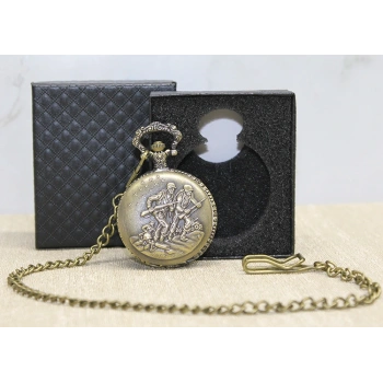 Özel Kutulu Çanakkale Destanı Köstekli Saat