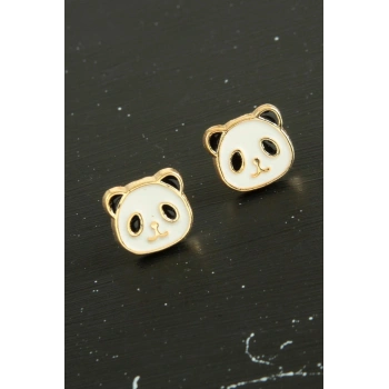 Panda Mineli Minik Küpe